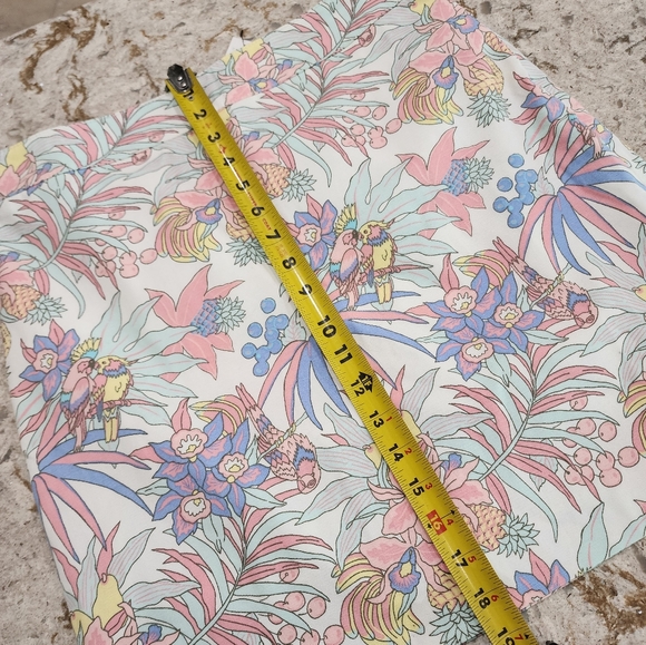 Talbots NWT parrot jungle skirt 6 - Picture 4 of 6